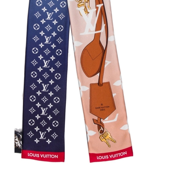 Louis Vuitton All The Straps 2021 Bandeau Silk Scarf - Picture 2 of 9